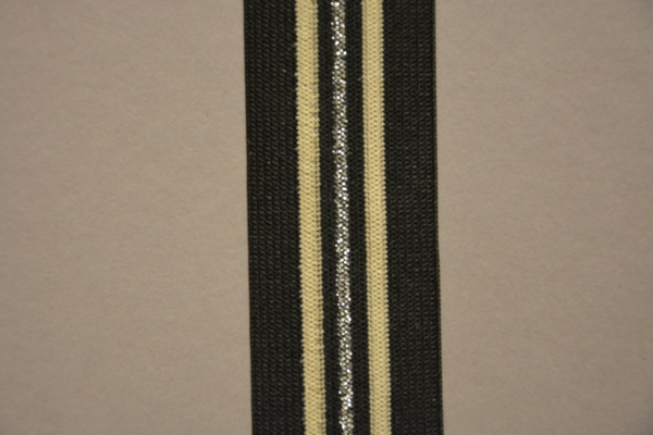 elastisches Streifenband Lurex3