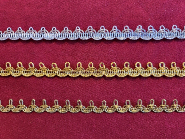 Brokatborte Goldborte Gespinnstborte Borte Karneval